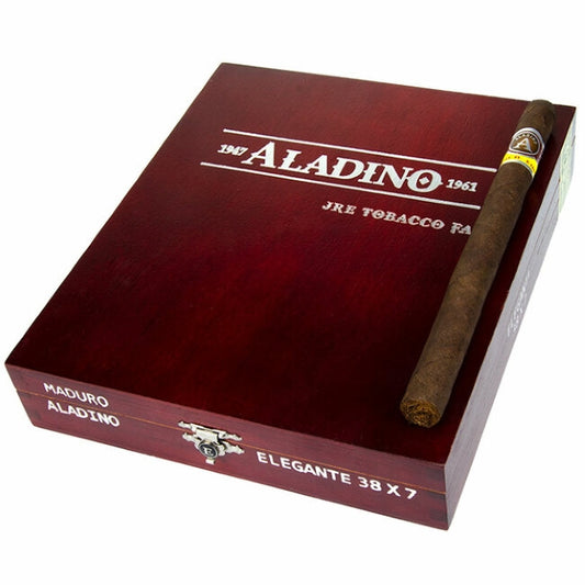 Aladino Maduro Elegante 7 x 38 Cigars Box of 20