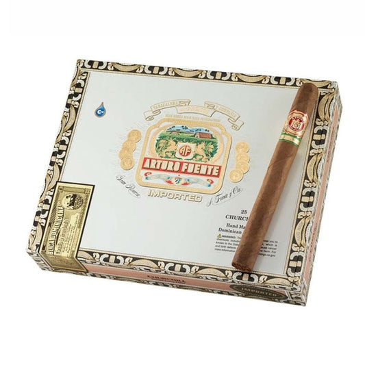 Arturo Fuente Churchill Natural 7 1/4 x 48 Cigars Box of 25