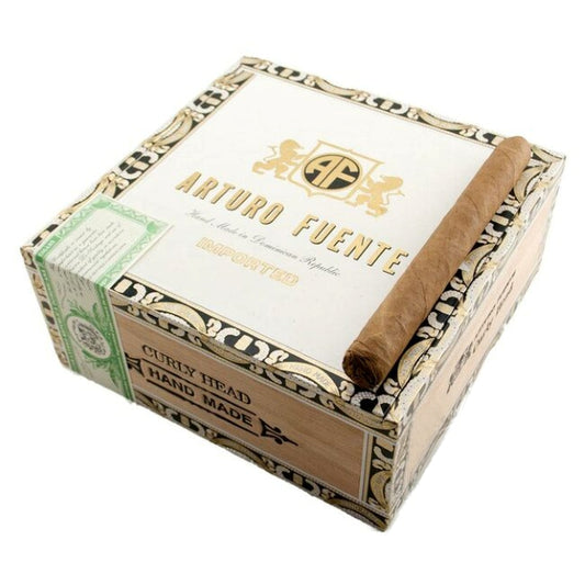 Arturo Fuente Curly Head Natural 6 1/2 x 43 Cigars Box of 40