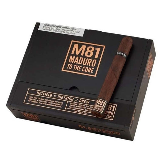 Blackened M81 Toro 6 x 52 Cigars Box of 20
