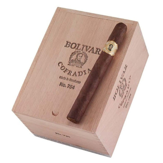 Bolivar Cofradia 754 Churchill 7 1/2 X 54 Cigars Box of 25