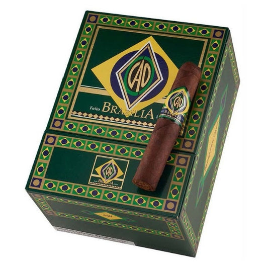 CAO Brazilia GOL! 5 x 56 Cigars Box of 20