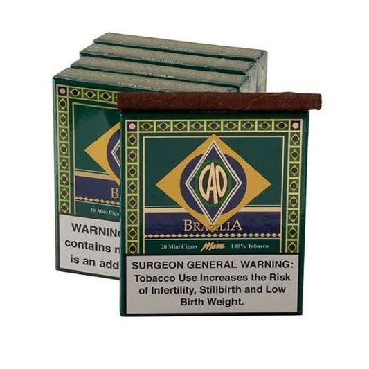 CAO Brazilia Mini 3 1/2 x 20 Cigarillos 5 Packs of 20
