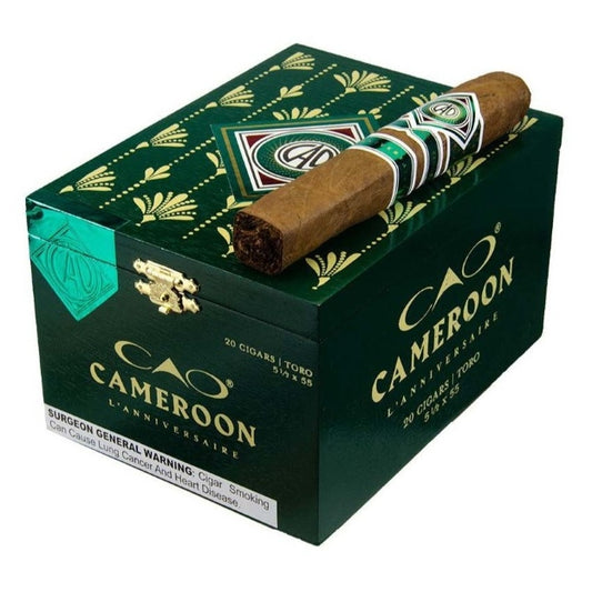 CAO Cameroon 1998 Toro 5 1/2 x 55 Cigars Box of 20