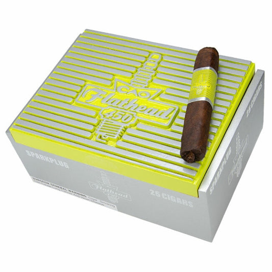 CAO Flathead V450 Sparkplug 4 1/2 x 50 Cigars Box of 25