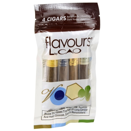 CAO Flavours II 4 Petit 4 X 40 Petit Corona Cigar Sampler