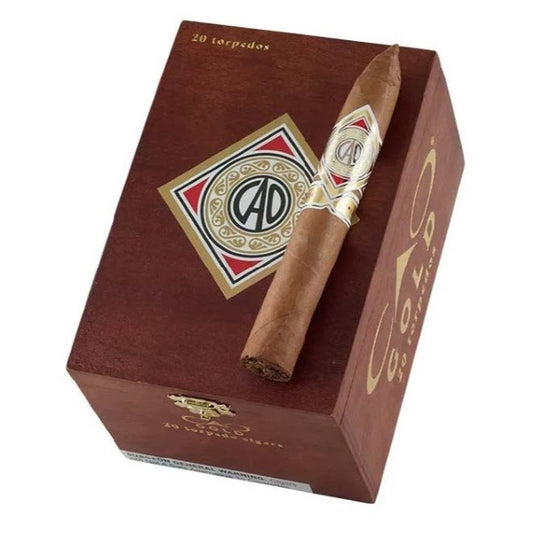 CAO Gold Torpedo 6 1/4 x 52 Cigars Box of 20