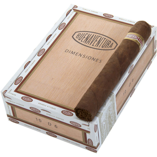 Curivari Buenaventura Dimensiones D6 Toro 6 x 54 Cigars Box of 10