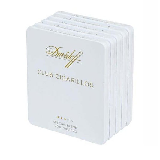 Davidoff Club 3 5/16 x 20 Cigarillos 5 Tins of 10