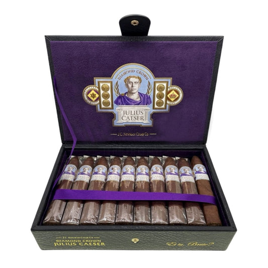 Diamond Crown Julius Caeser Et Tu Brute Shark 5 5/8 x 54 Cigars Box of 20