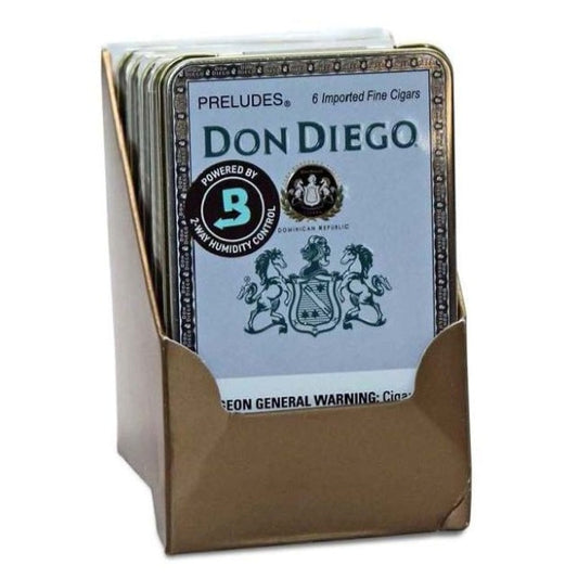 Don Diego Preludes 4 x 33 Small Cigars 5 Tins of 6
