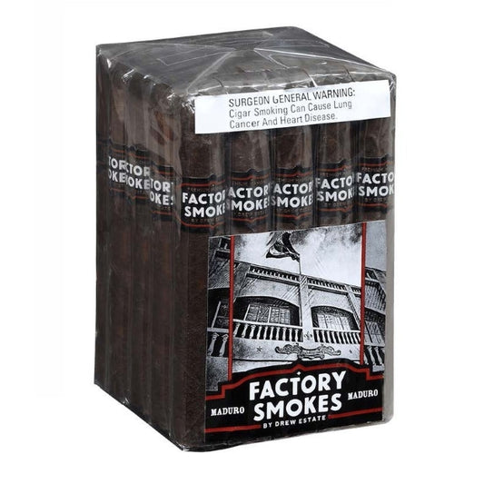 Factory Smokes Maduro Toro 6 x 52 Cigars Bundle of 25