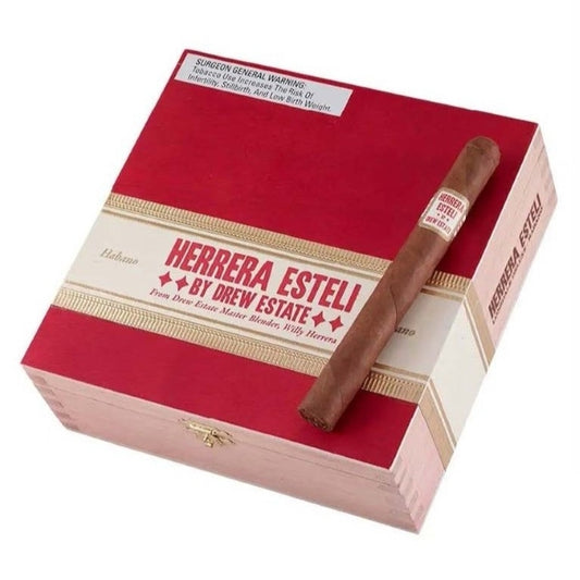 Herrera Esteli Habano Lonsdale Deluxe 6 x 44 Cigars Box of 25
