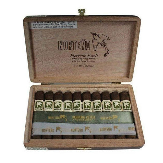 Herrera Esteli Norteno Coronita 4 x 46 Cigars Box of 10