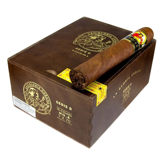 La Gloria Cubana Serie R No.8 Natural 7 x 70 Cigars Box of 15