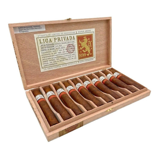 Liga Privada H99 Super Ancho 6 x 60 Cigars Box of 10