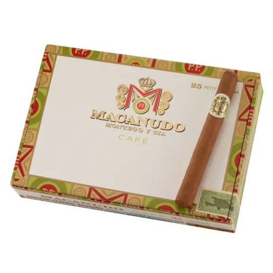 Macanudo Cafe Petit Corona 5 x 38 Cigars Box of 25