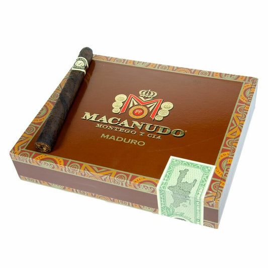 Macanudo Maduro Baron de Rothschild 6 1/2 x 42 Cigars Box of 25