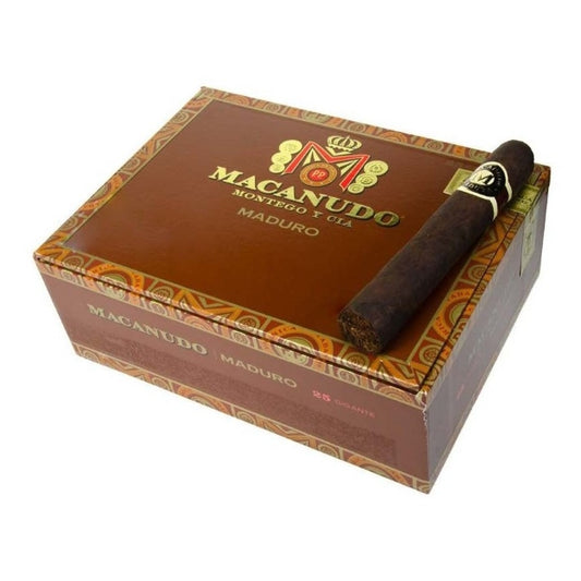 Macanudo Maduro Gigante 6 x 60 Cigars Box of 25