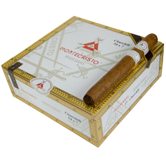 Montecristo White Churchill 7 x 54 Cigars Box of 27