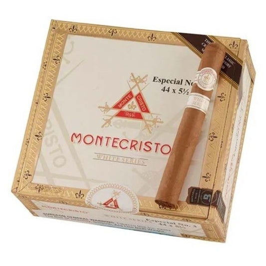 Montecristo White Especial No.3 Corona 5 1/2 x 44 Cigars Box of 27