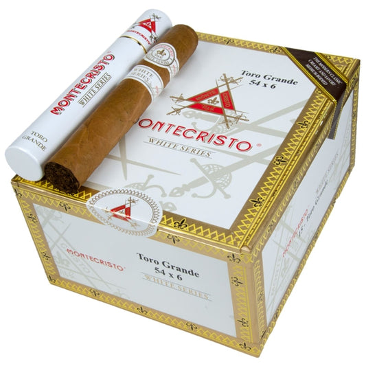 Montecristo White Toro Grande 6 x 54 Cigars Box of 15