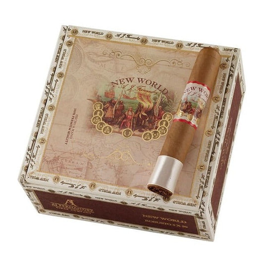 New World Connecticut Robusto 5 x 50 Cigars Box of 20