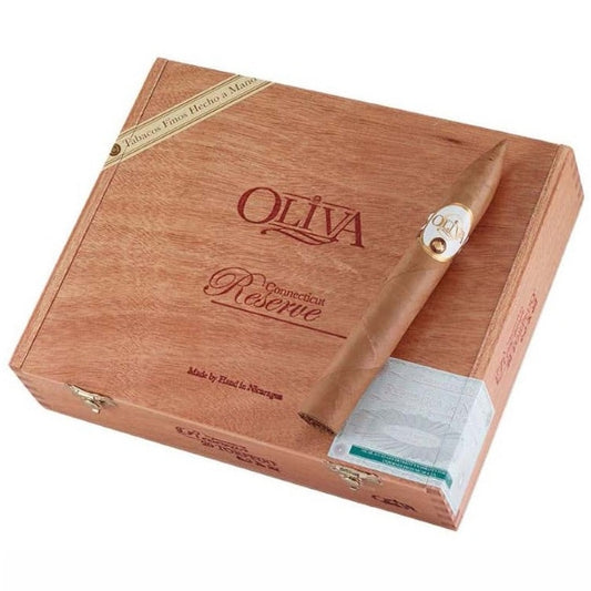 Oliva Connecticut Reserve Torpedo 6 1/2 x 52 Cigars Box of 20