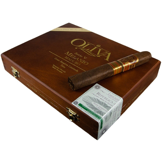 Oliva Serie V Melanio Maduro Toro 6 x 52 Cigars Box of 10