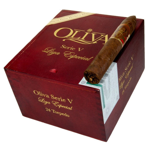 Oliva Serie V Torpedo 6 1/2 x 52 Cigars Box of 24
