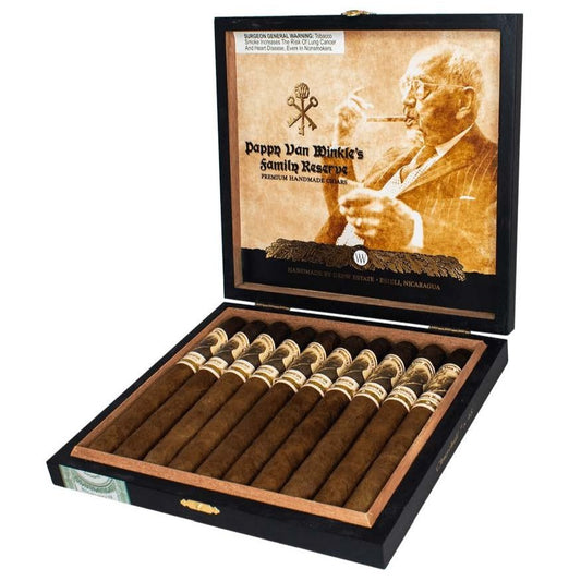Pappy Van Winkle Barrel Fermented Churchill 7 x 48 Cigars Box of 10