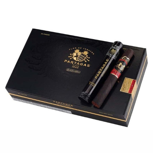 Partagas Black Label Maximo Tube Maduro 6 x 50 Cigars Box of 20