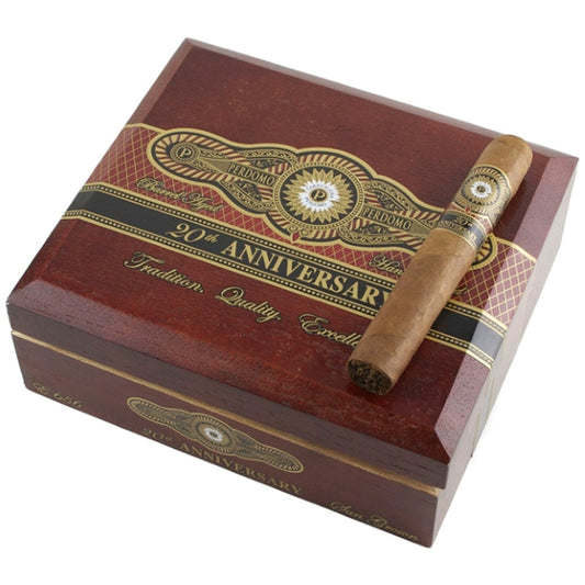 Perdomo 20TH Anniversary Sun Grown Epicure 6 x 56 Cigars Box of 24