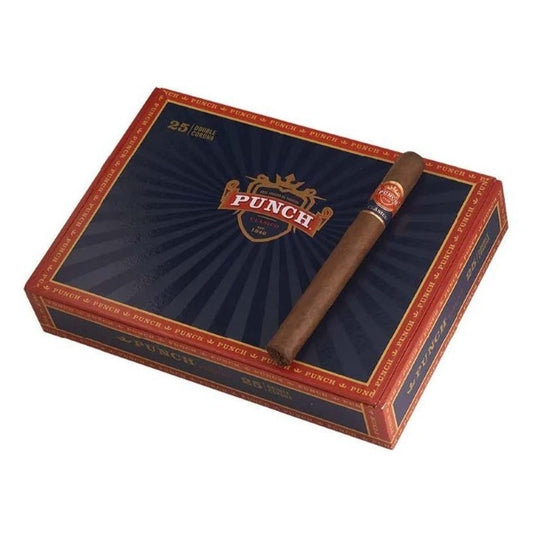 Punch Natural Double Corona 6 3/4 x 48 Cigars Box of 25