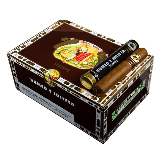 Romeo y Julieta Habana Reserve Rothchilde Tube 5 x 54 Cigars Box of 21