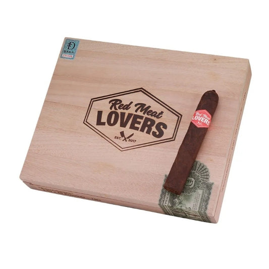 Red Meat Lovers Porterhouse 6 x 60 Gordo Cigars Box of 10