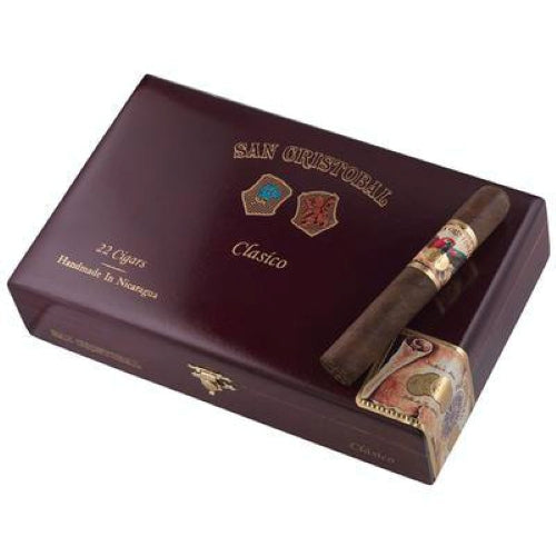 San Cristobal Maduro Clasico 5 x 50 Robusto Cigars Box of 22