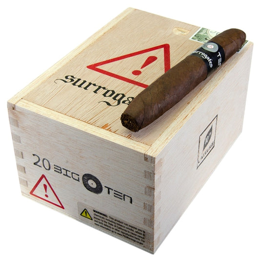 Surrogates Big Ten Britanicas 5 3/8 x 48 Cigars Box of 20