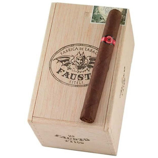 Fausto FT166 Short Churchill 6 1/2 x 48 Cigars Box of 25