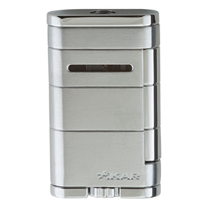 Xikar Allume Double Flame Cigar Torch Lighter Gunmetal