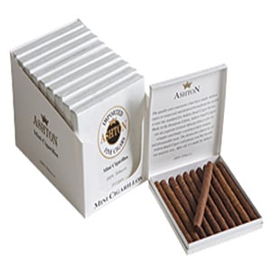 Ashton Mini Cigarillos 3 1/4 x 20, 10 Boxes of 20