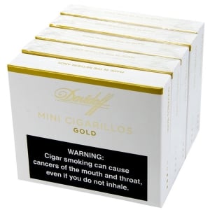 Davidoff Gold Mini Cigarillos 5 Packs of 20
