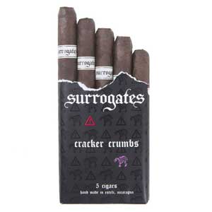 Surrogates Cracker Crumbs Small Cigars Pack of 5