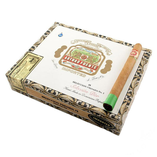 Arturo Fuente Seleccion D'Oro Privada No.1 Natural Shade Grown 6 3/4 x 44 Cigars Box of 25