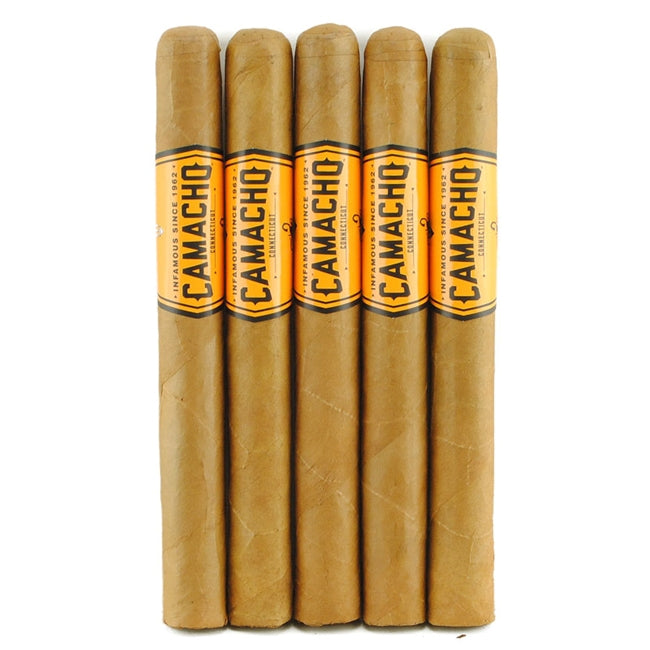 Camacho Connecticut Churchill 7 x 48 Cigars 5 Pack