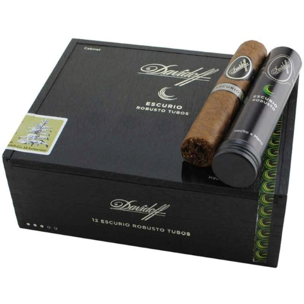 Davidoff Escurio Robusto Tube 4 1/2 x 54 Cigars Box of 12