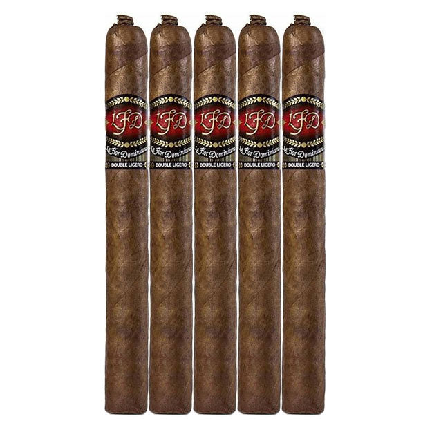 La Flor Dominicana Double Ligero Churchill Especial Oscuro Natural 6 7/8 x 49 Cigars 5 Pack