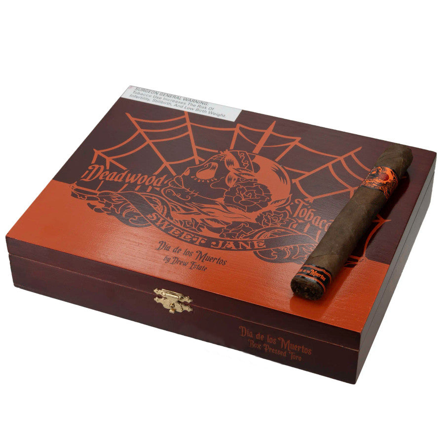 Deadwood Sweet Jane Dia de Los Muertos Cigars Box