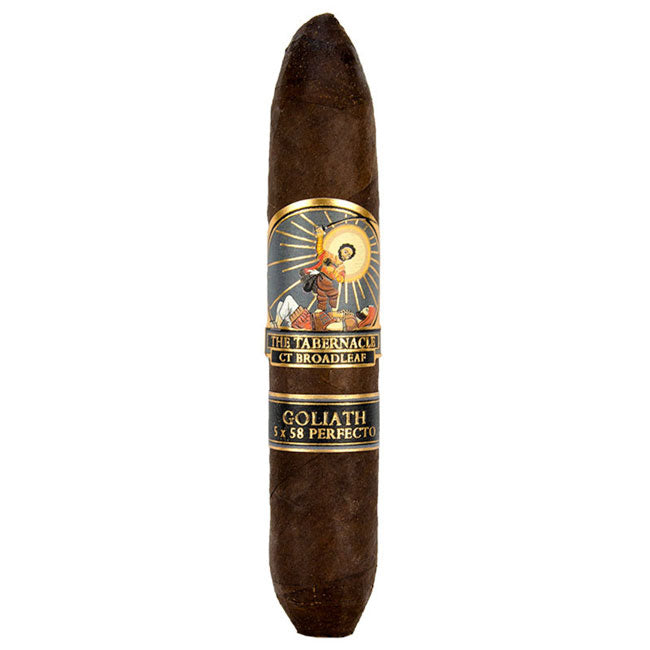 The Tabernacle Broadleaf Goliath 5 x 58 Perfecto Single Cigar