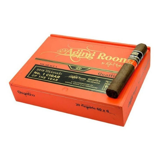 Aging Room Quattro Nicaragua Grande 6 x 60 Cigars Box of 20
